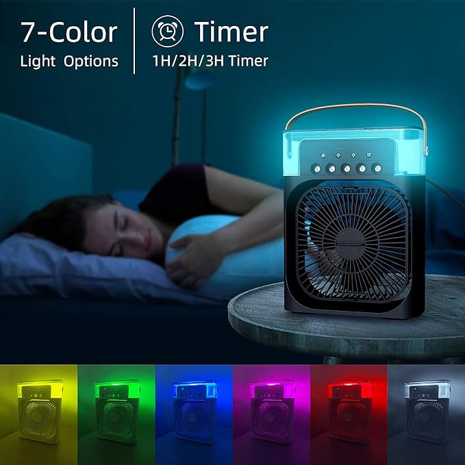 Mini Portable Air Cooler Mist Fan