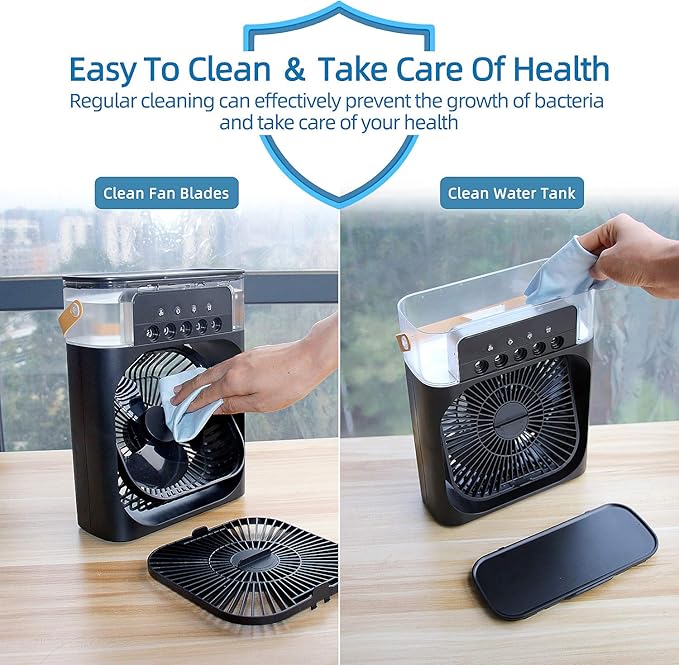 Mini Portable Air Cooler Mist Fan