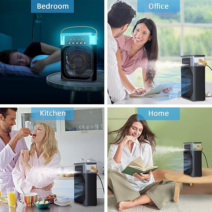 Mini Portable Air Cooler Mist Fan