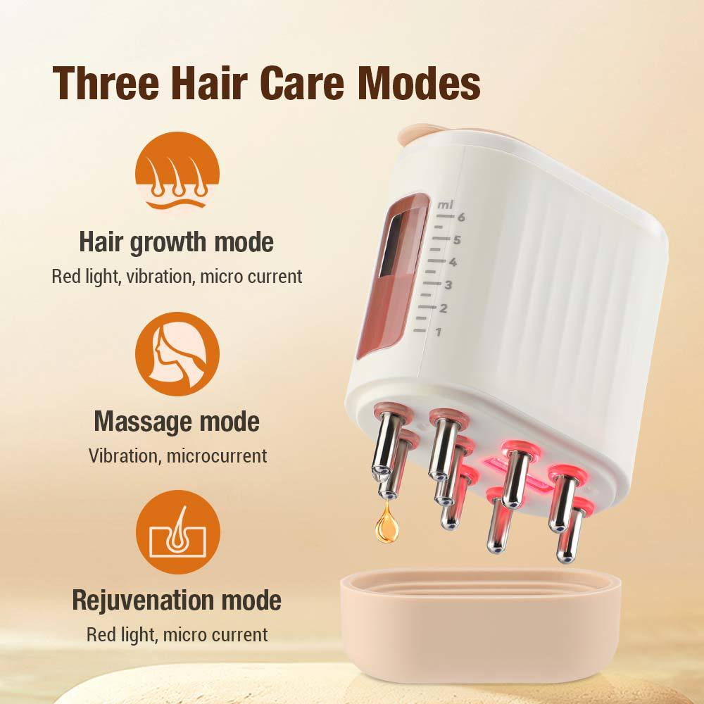 Electric Scalp Massager And Hair Oil Applicator