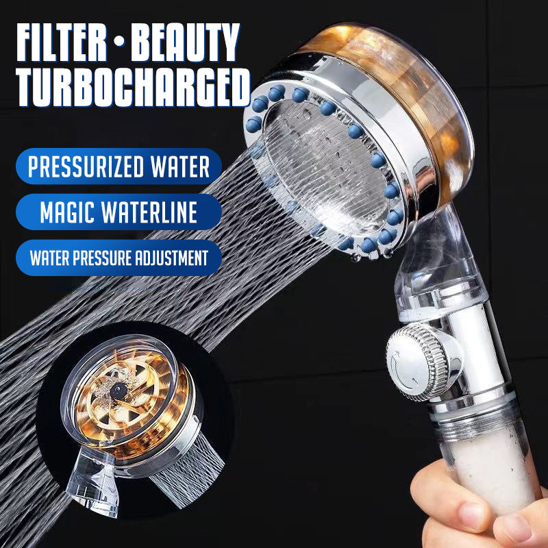 Pressurized Nozzle Turbo Shower Head