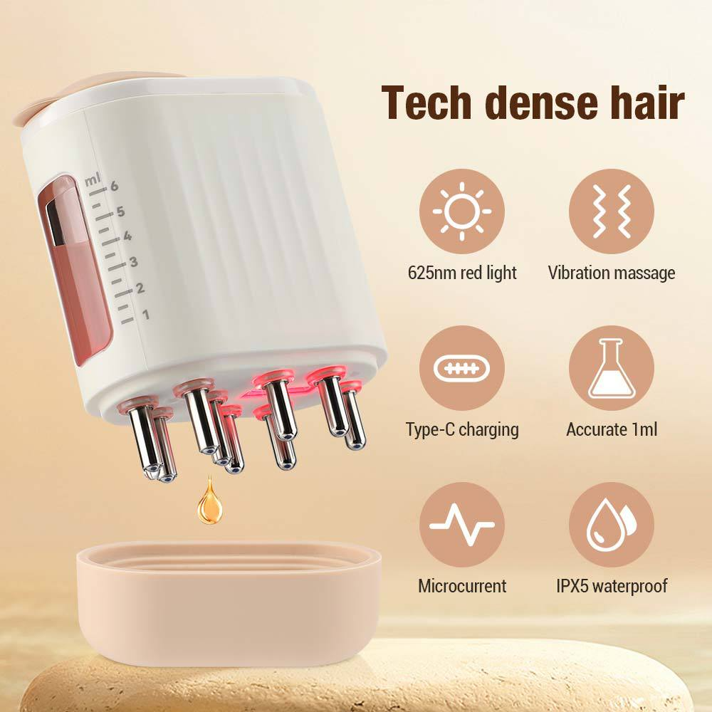 Electric Scalp Massager And Hair Oil Applicator