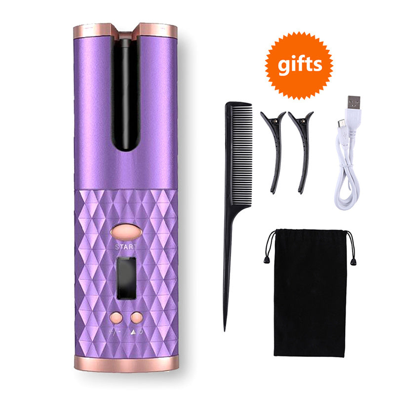 Automatic Rotating Hair Curler