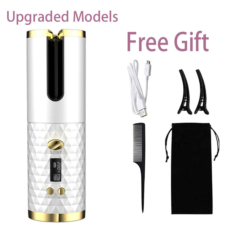 Automatic Rotating Hair Curler